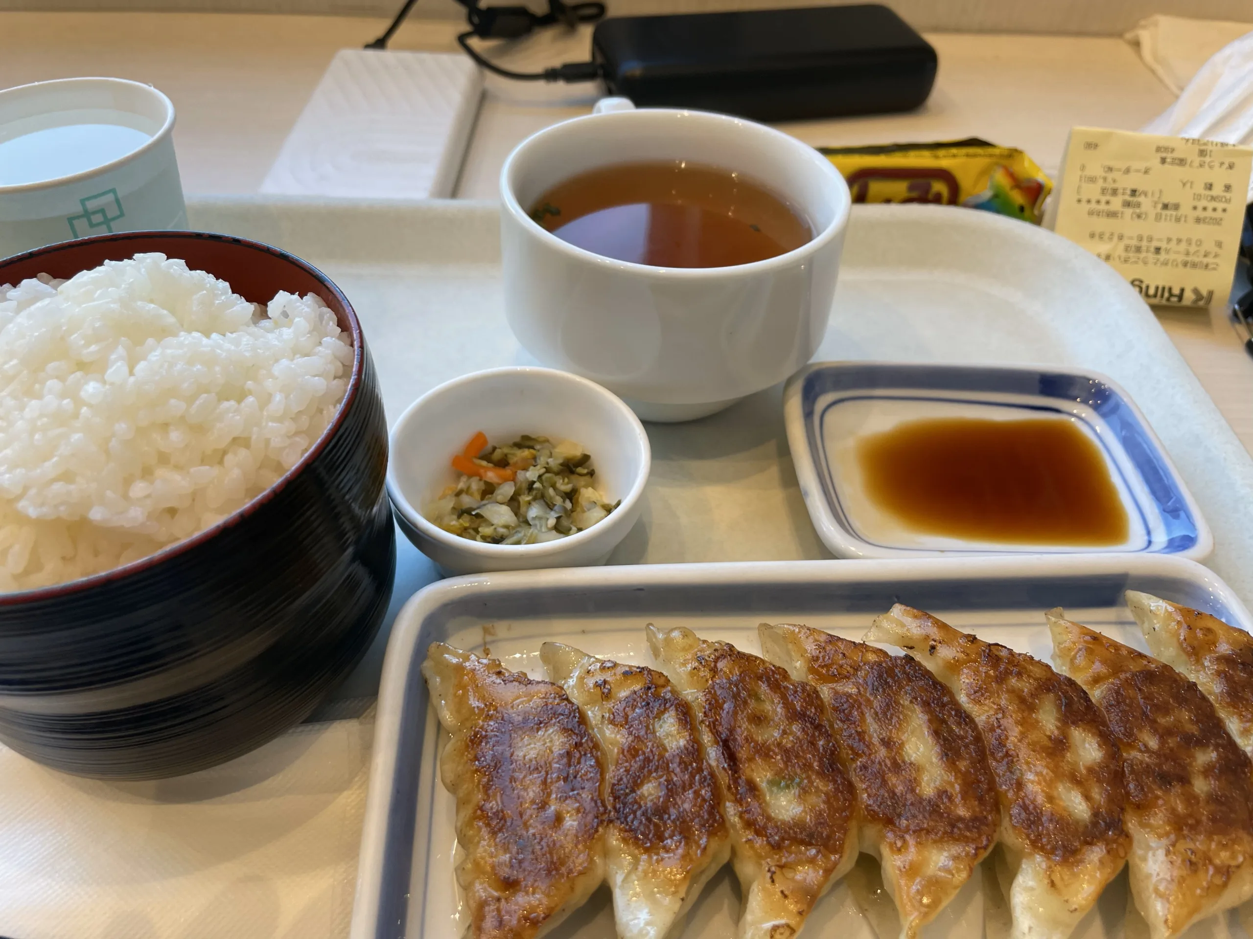 リンガーハット餃子定食