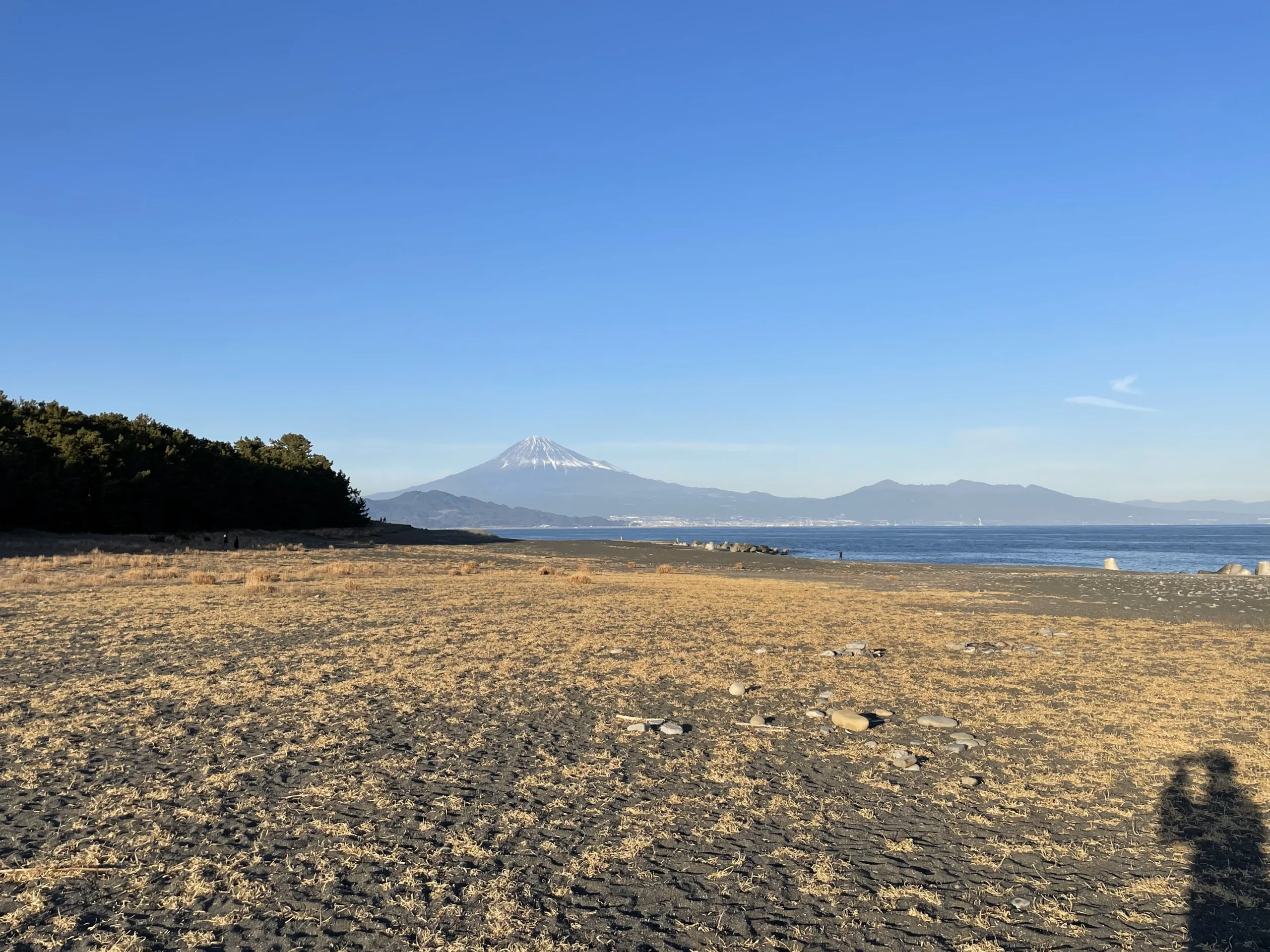 三保の松原の富士山