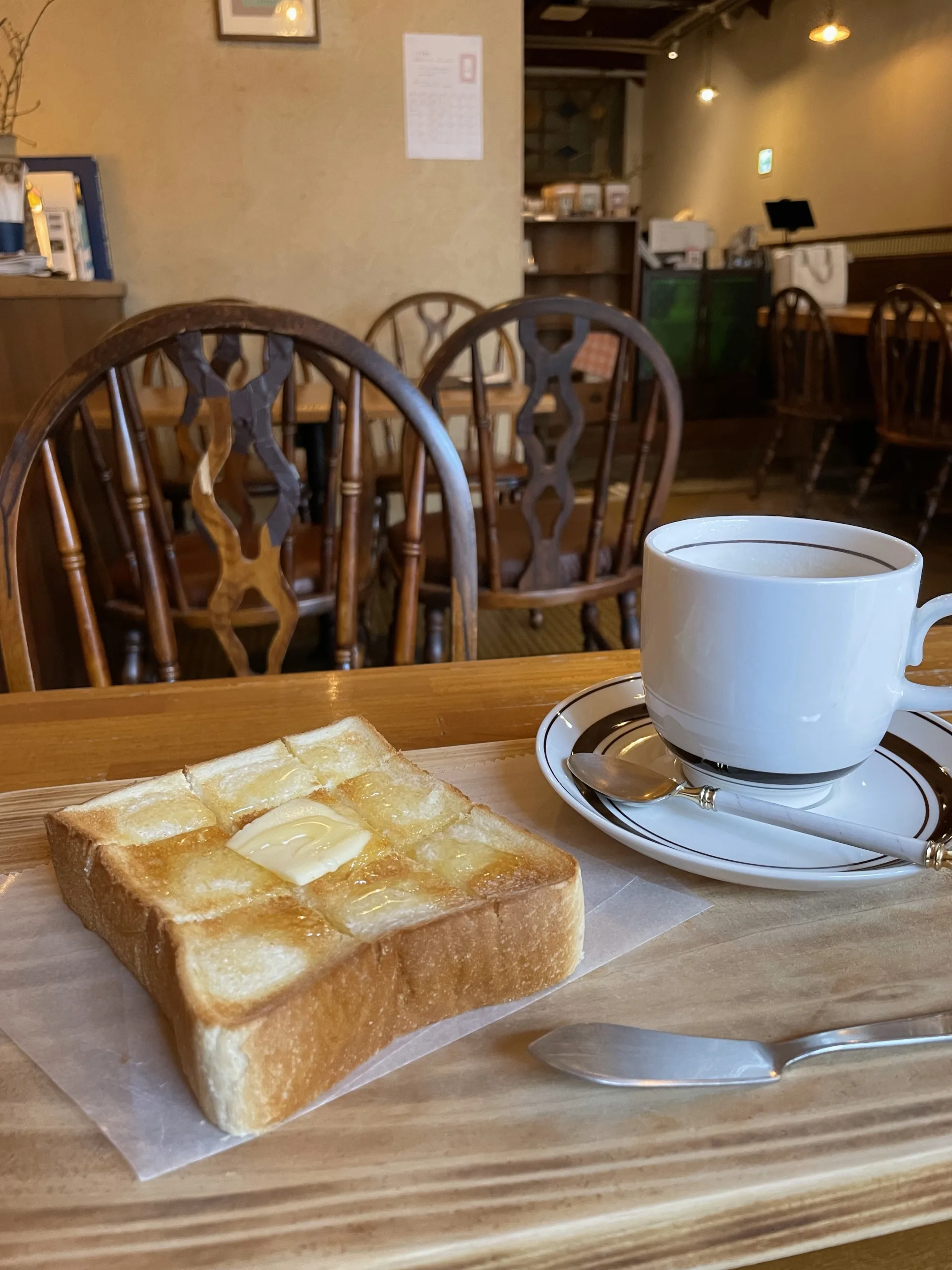 泊まれる純喫茶ヒトヤ堂のモーニング