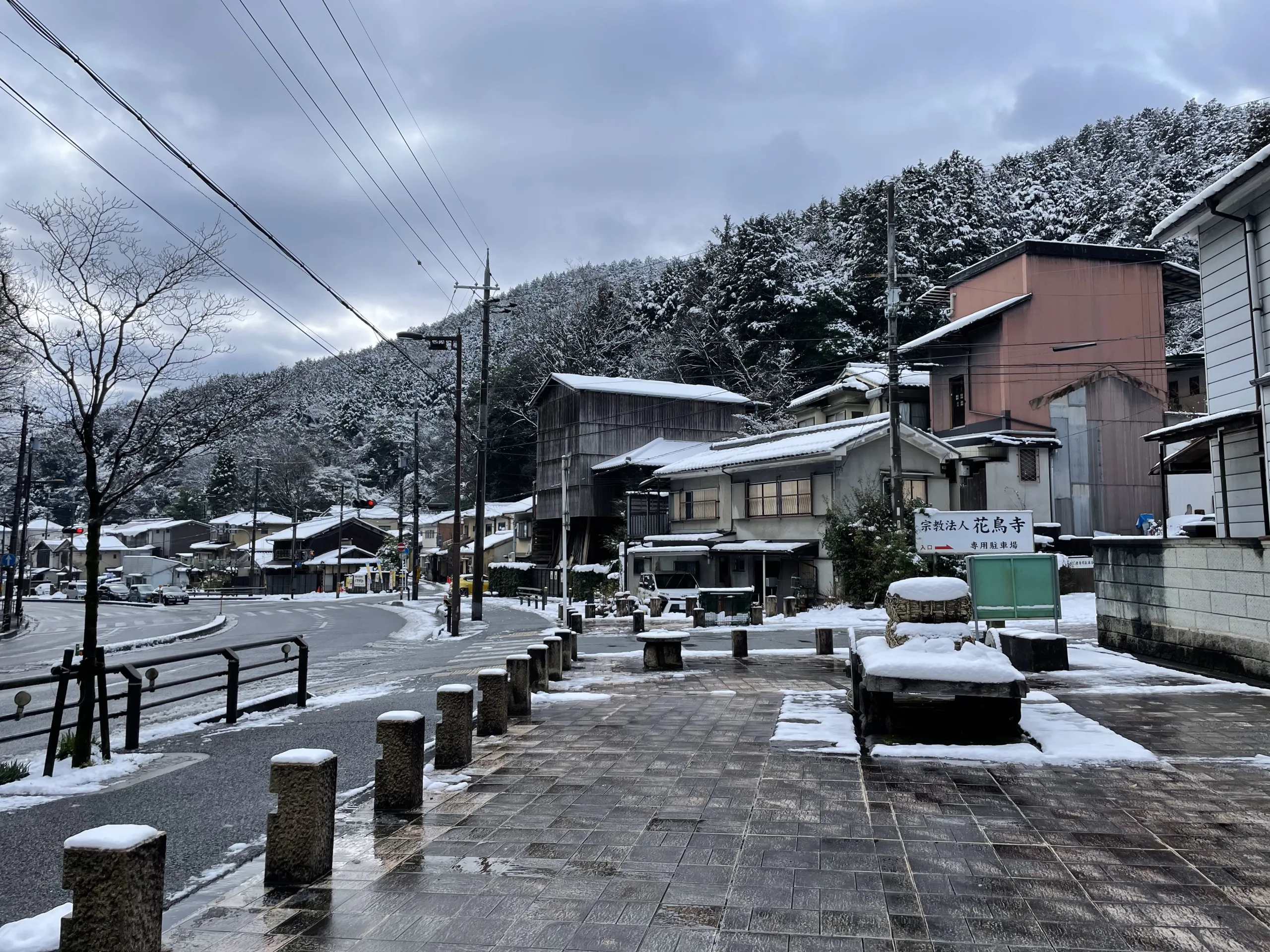 雪の蹴上インクライン