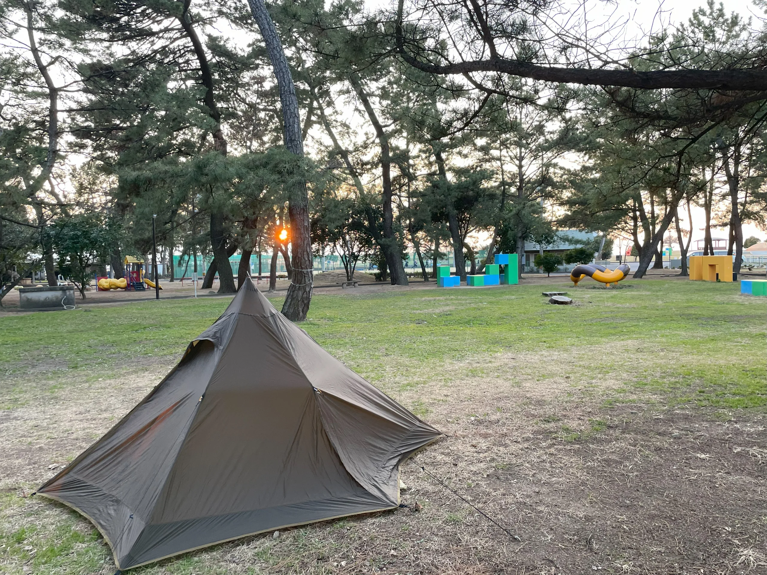 一の宮公園キャンプ場