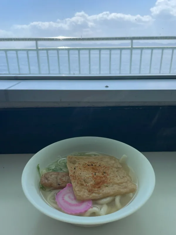 鴨池垂水南海フェリー内のうどん