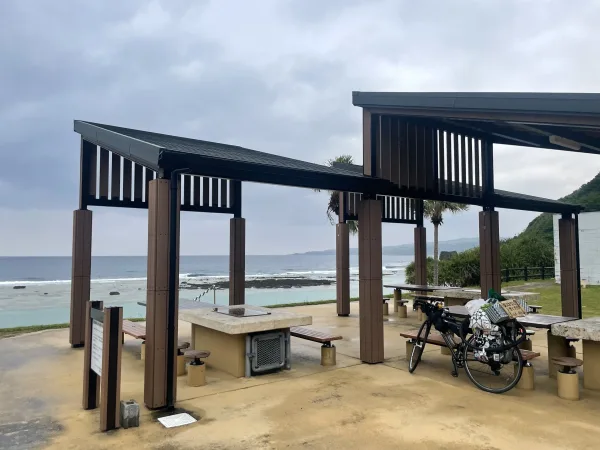 瀬田海海浜公園のBBQコーナー