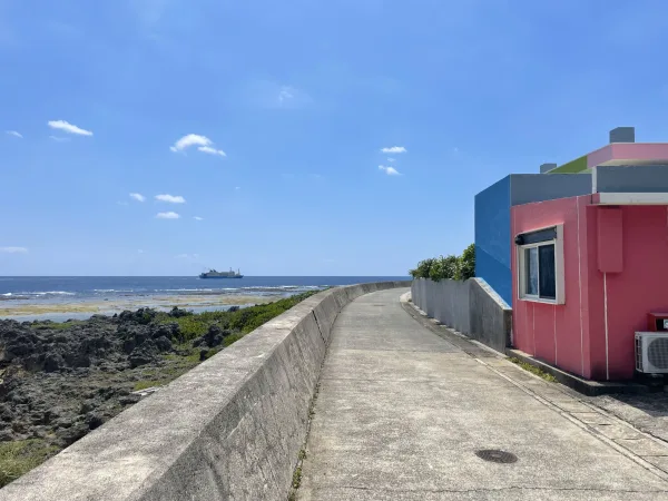 沖永良部島のマシュマロカフェ