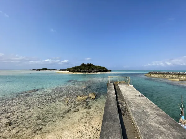 与論島の海