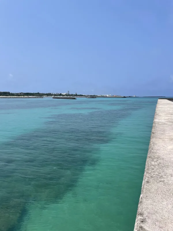 与論島の海