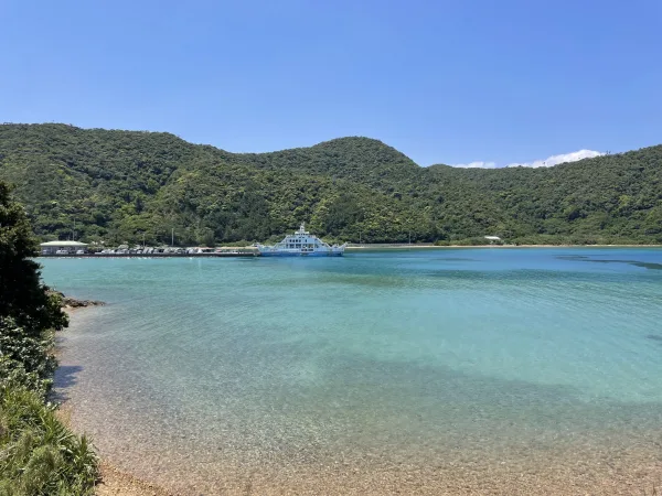 加計呂麻島の海