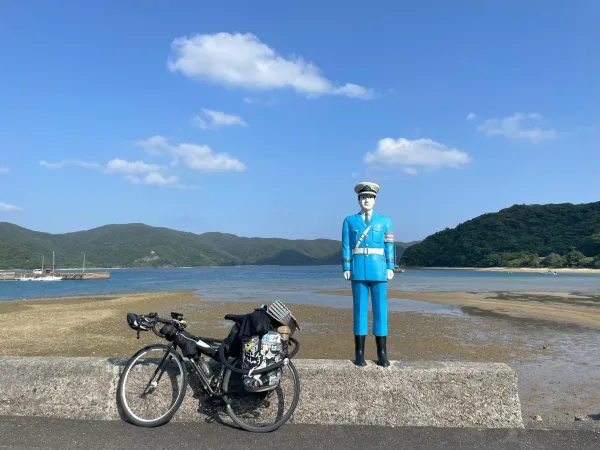 加計呂麻島の伊子茂まもる君