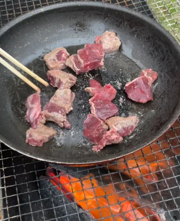 喜界島でいただいた鹿肉