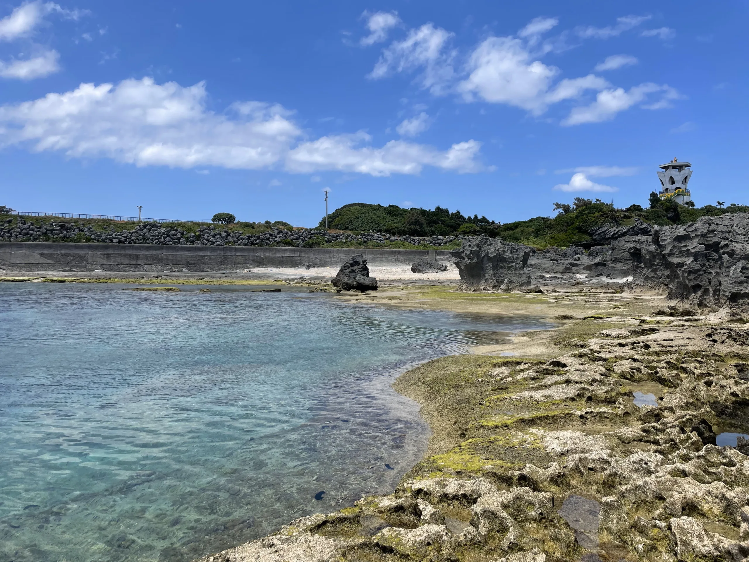 笠石海浜公園の海岸