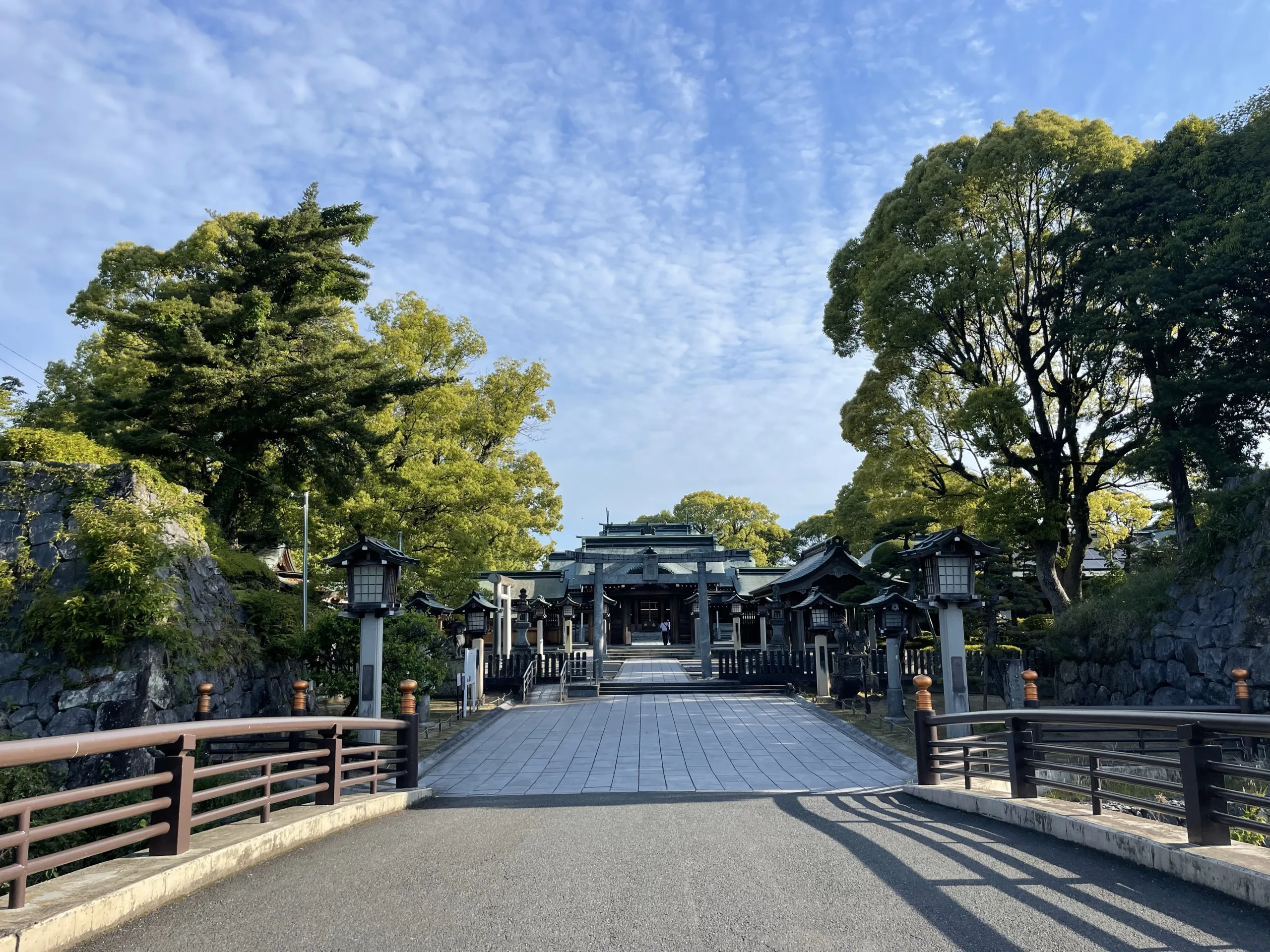 八代城跡の八代宮