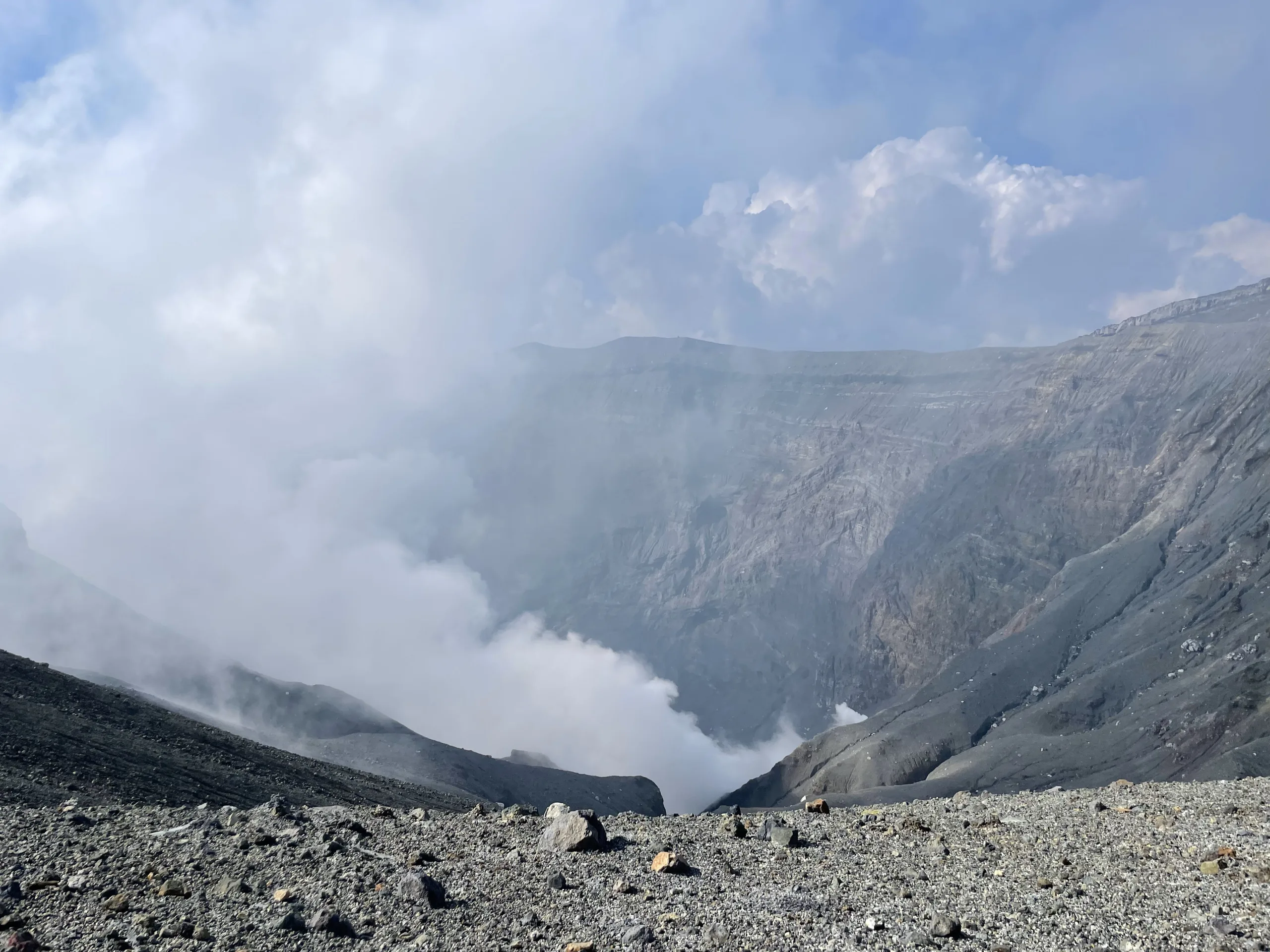 阿蘇山の火口