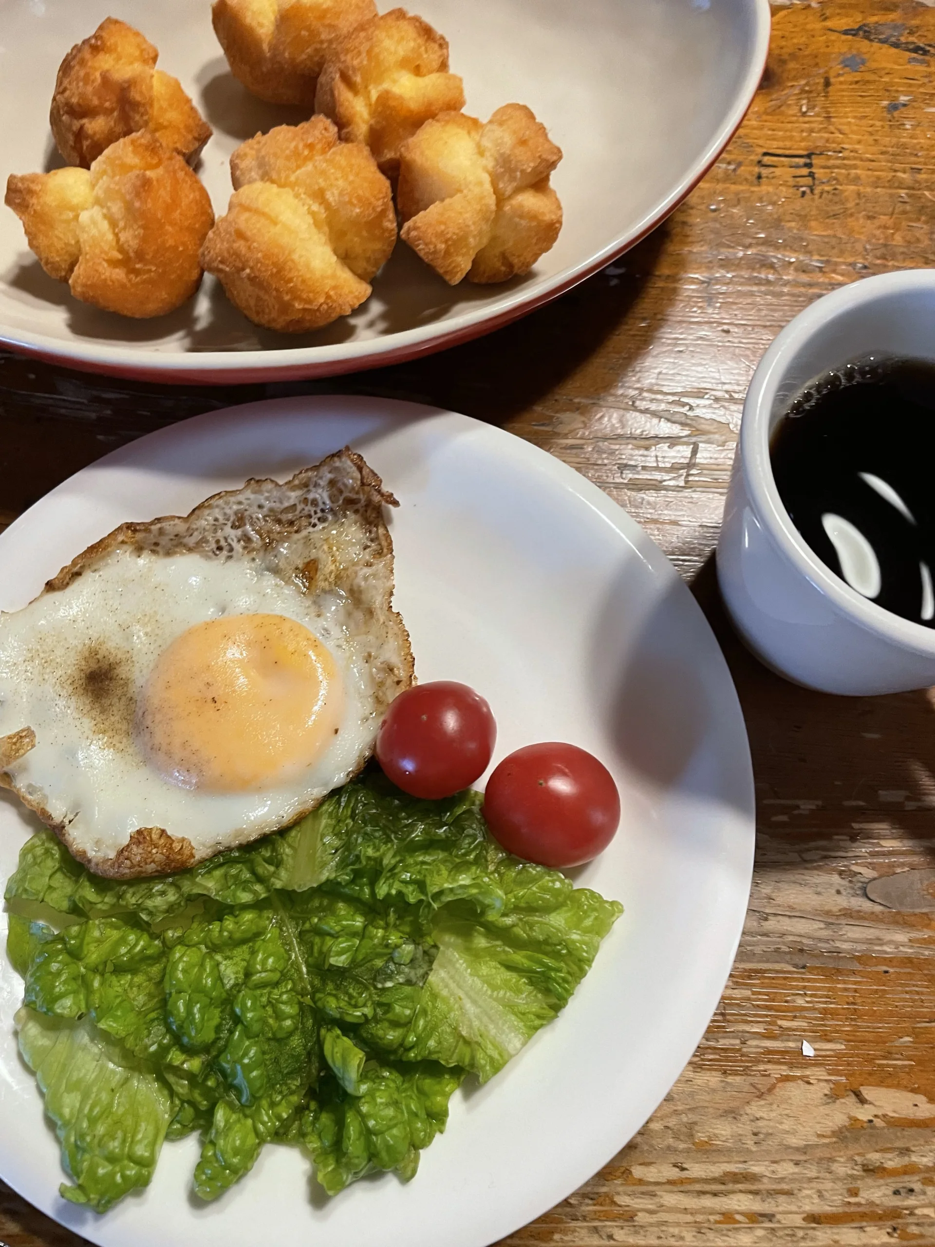 熊本で泊めてもらった家の朝ごはん