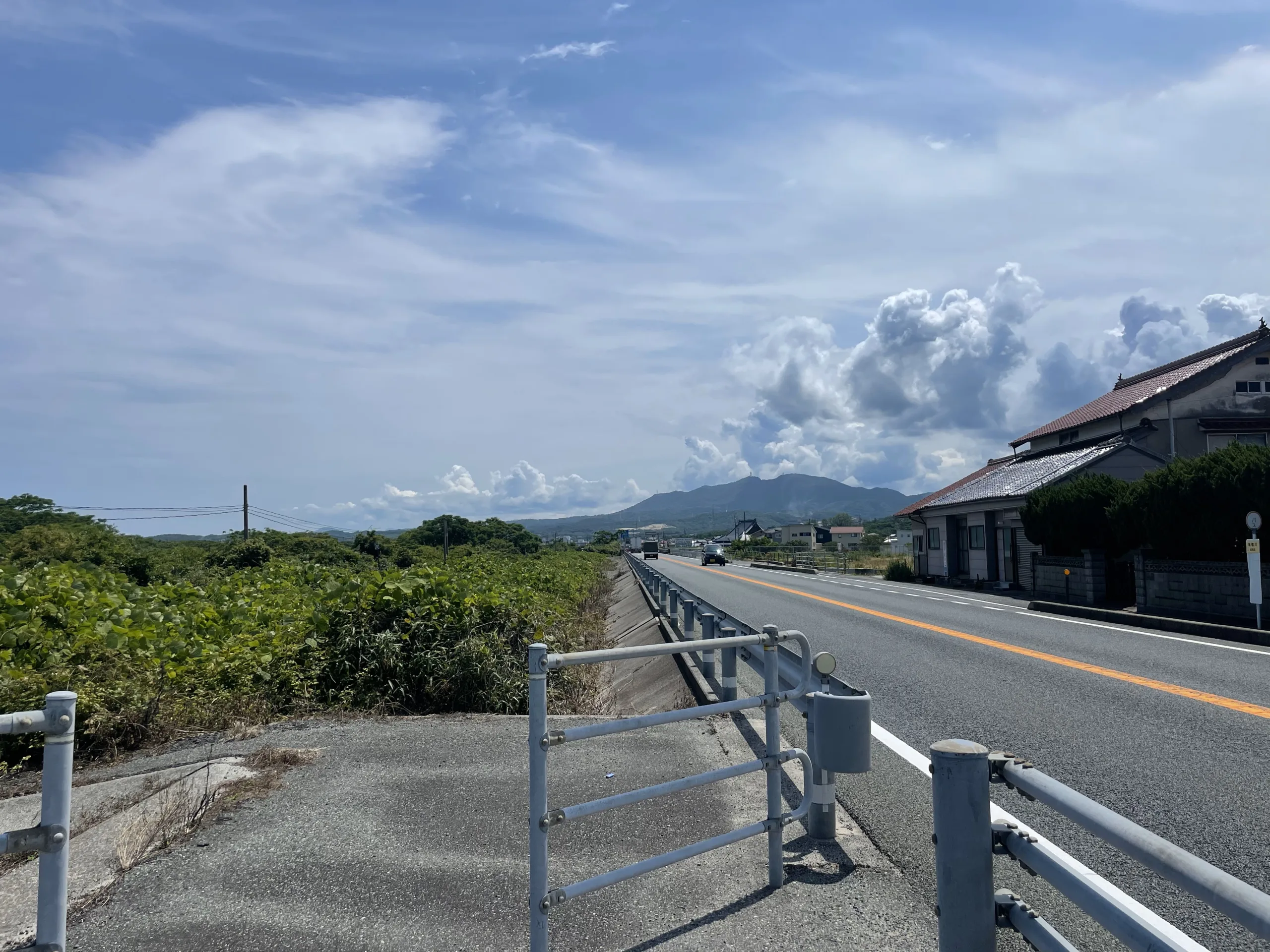 島根の国道9号線