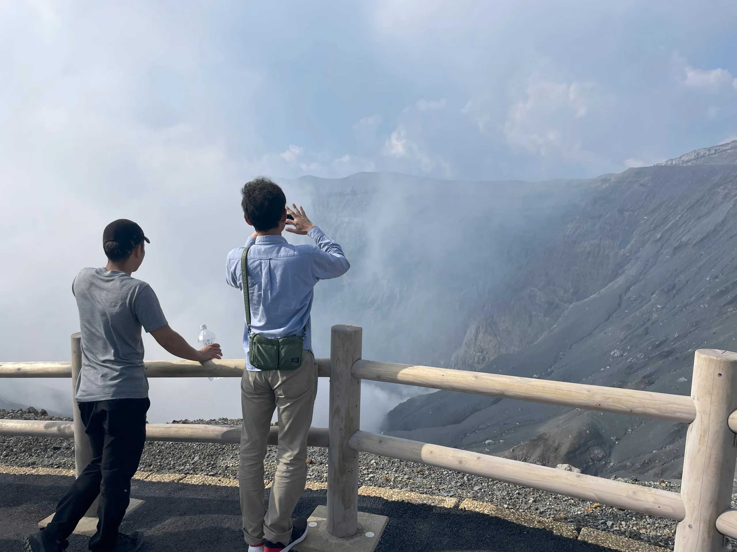 阿蘇山の火口