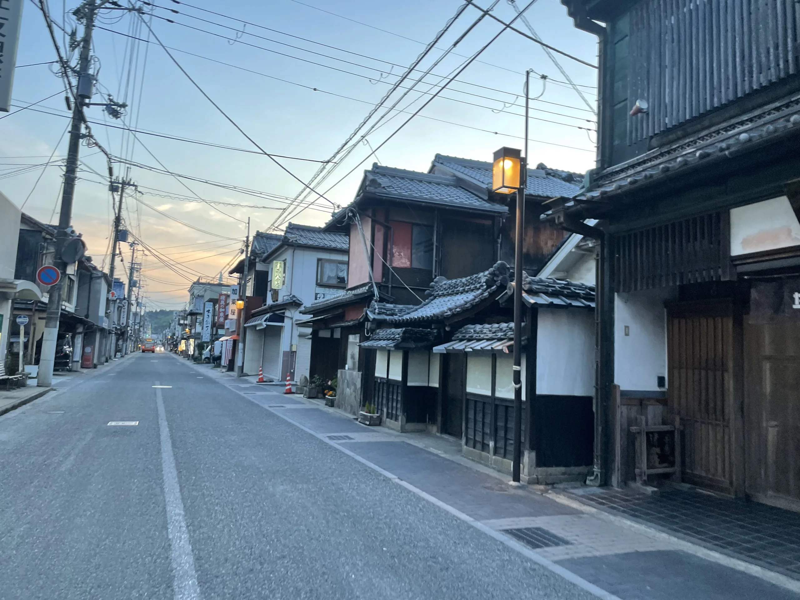 丹波篠山市の二階町通り