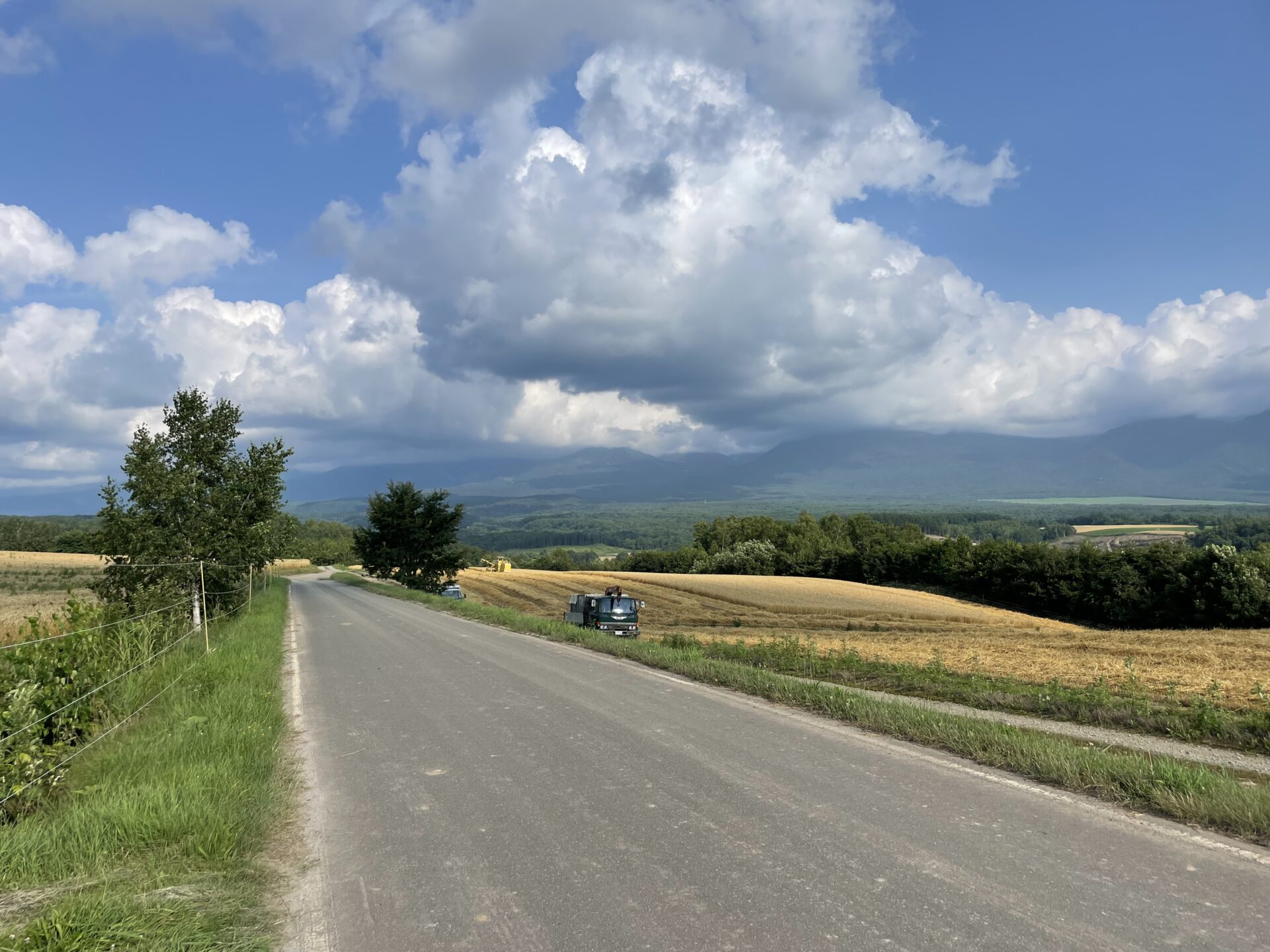 北海道の田舎の風景